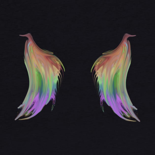 Rainbow Wings by Tuvoria